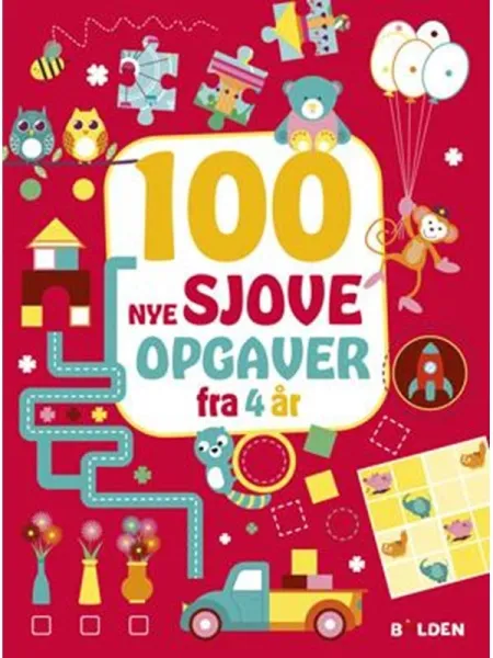 100 NYE morsomme oppgaver - fra 4 år - Hobby - paperback