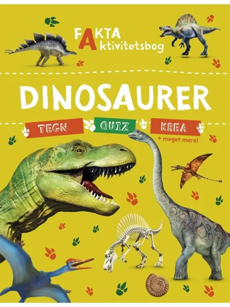 Fakta aktivitetsbok: Dinosaurer - Barnebok - hefte
