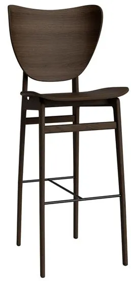 NORR11 Elephant Bar Stool H75 cm Mørk Røkt Eik