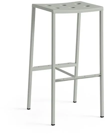 HAY Balcony Bar Stool High H75 Desert Green