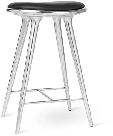 Mater High Stool Bar Stool Resirkulert Aluminium 69cm