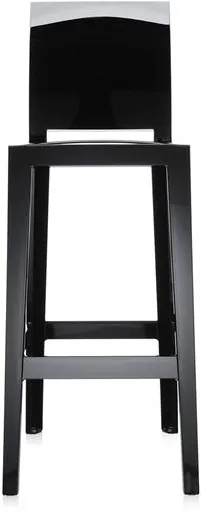 Kartell One More Please Bar Stool H75 Glossy Black