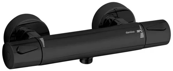 Damixa Silhouet dusjblander, matt svart