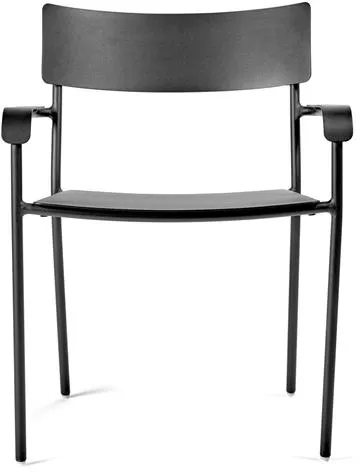Serax August Hagestol Med Armlene L Sort