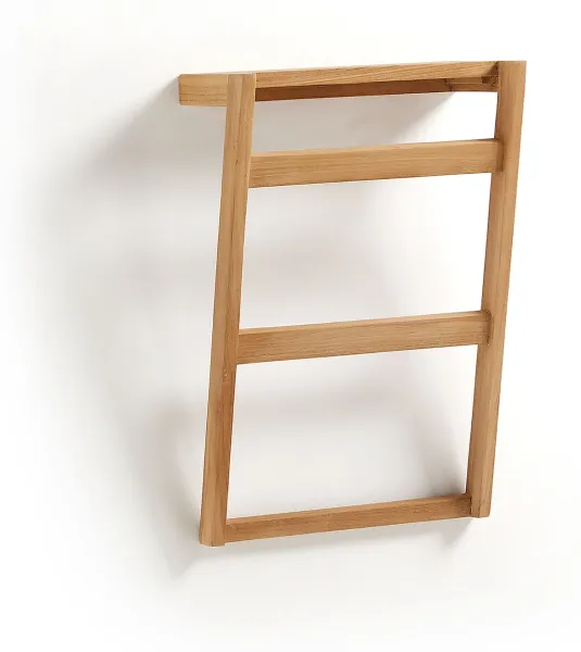 Kuveni, håndklestativ, natur, massivt tre