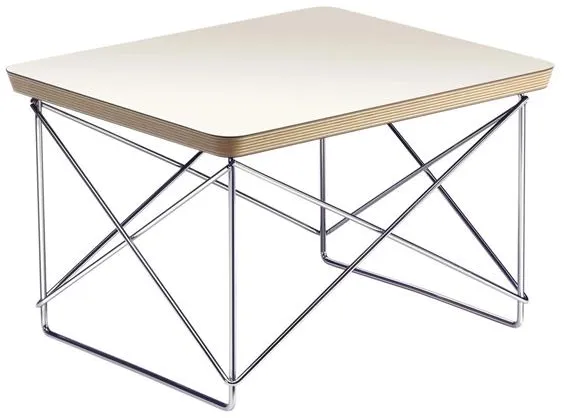 Vitra Occasional LTR Nattbord Hvit/Krom