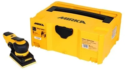 Mirka DEOS Slipemaskin 81x133mm Orbit 3,0 Case