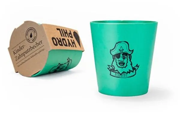 Økologisk skjønnhet tannbørstekopp barn Hydrophil (1 stk)