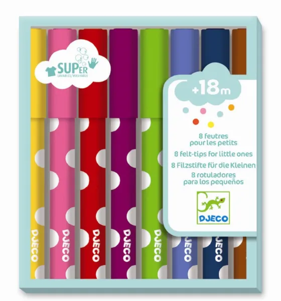 Kreativ for de små, tusjer