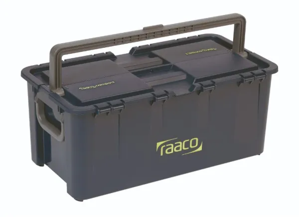 Raaco Compact 37, med brett inkl. 7 innsatser